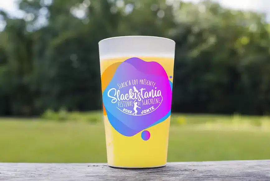 Slackistania Eco Cup graphisme Figeac